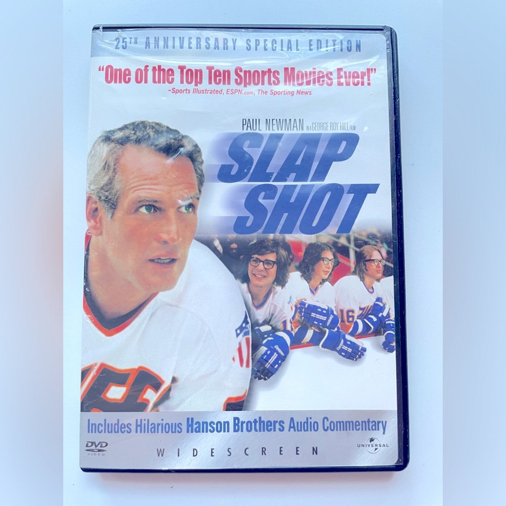 Slap Shot DVD - 25th Anniversary Special Edition, Vintage Hockey Movie